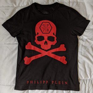 Philipp Plein Tee Shirt T-Shirt - Hexagon Front and Back - Very Rare